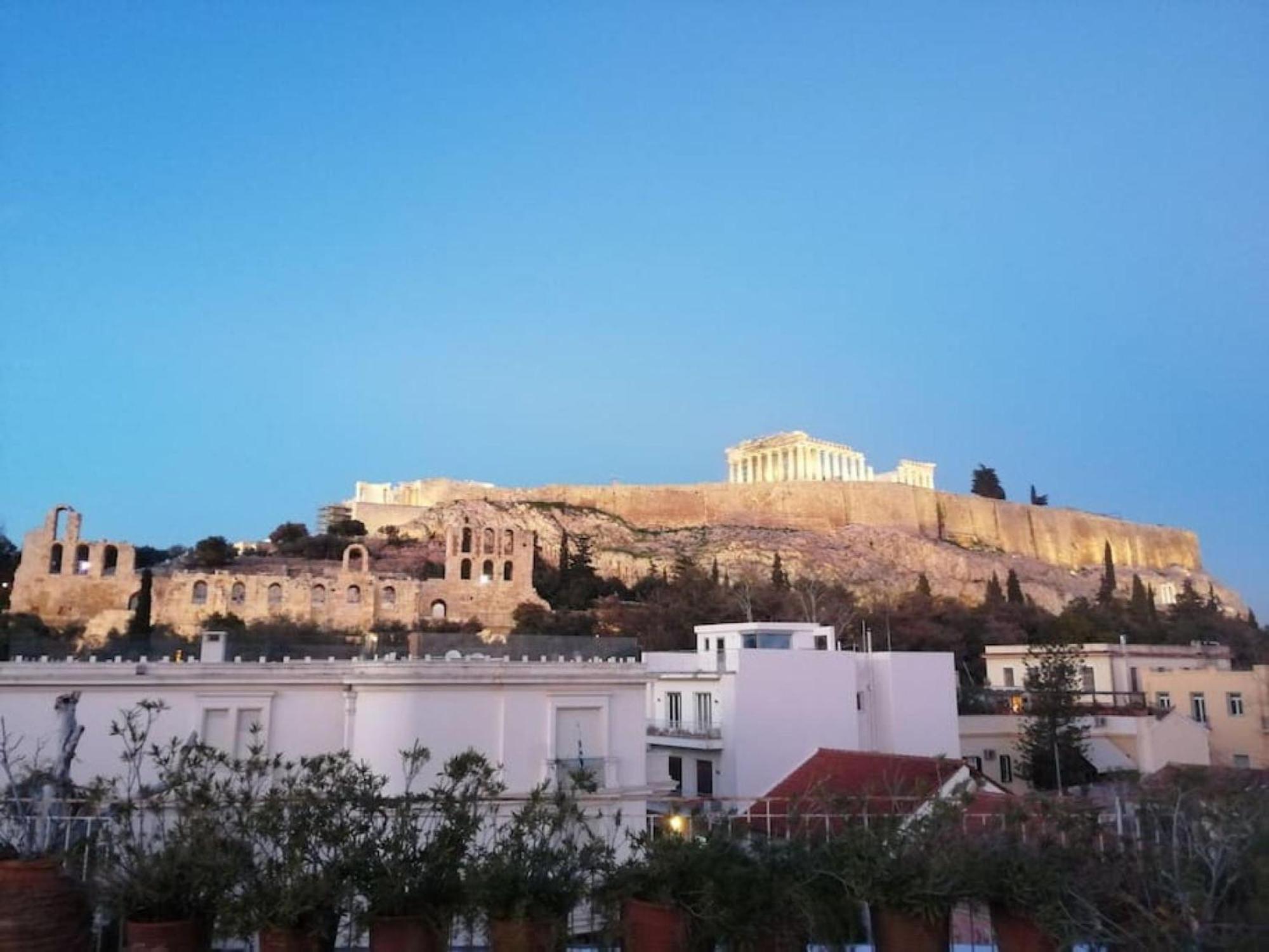 Stunning Acropolis View Apartment Athene Buitenkant foto