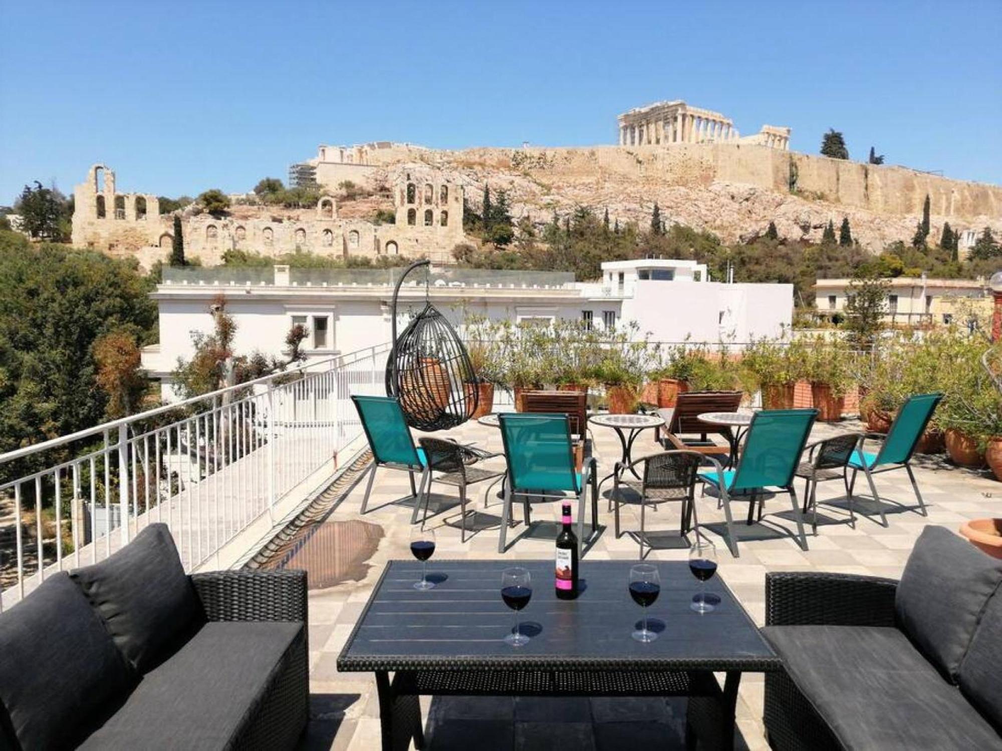 Stunning Acropolis View Apartment Athene Buitenkant foto