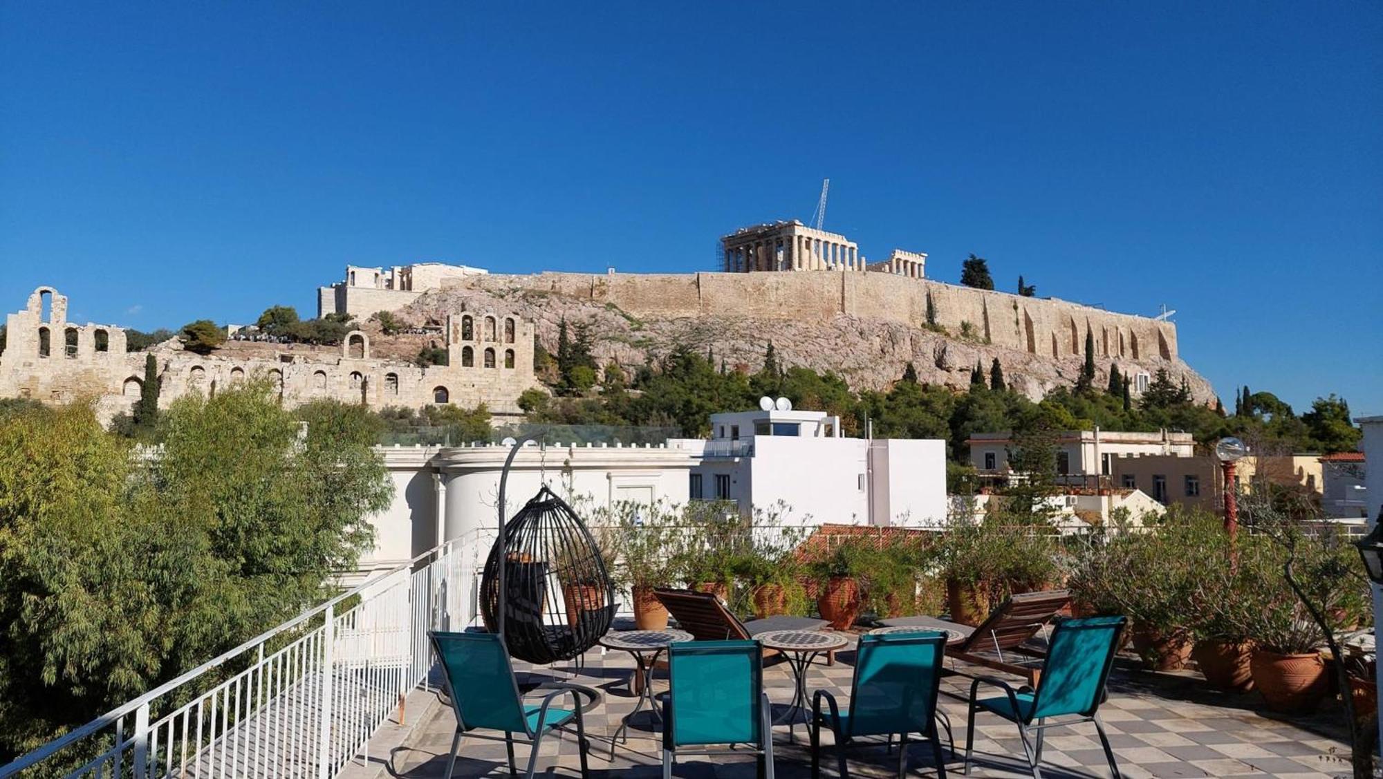 Stunning Acropolis View Apartment Athene Buitenkant foto