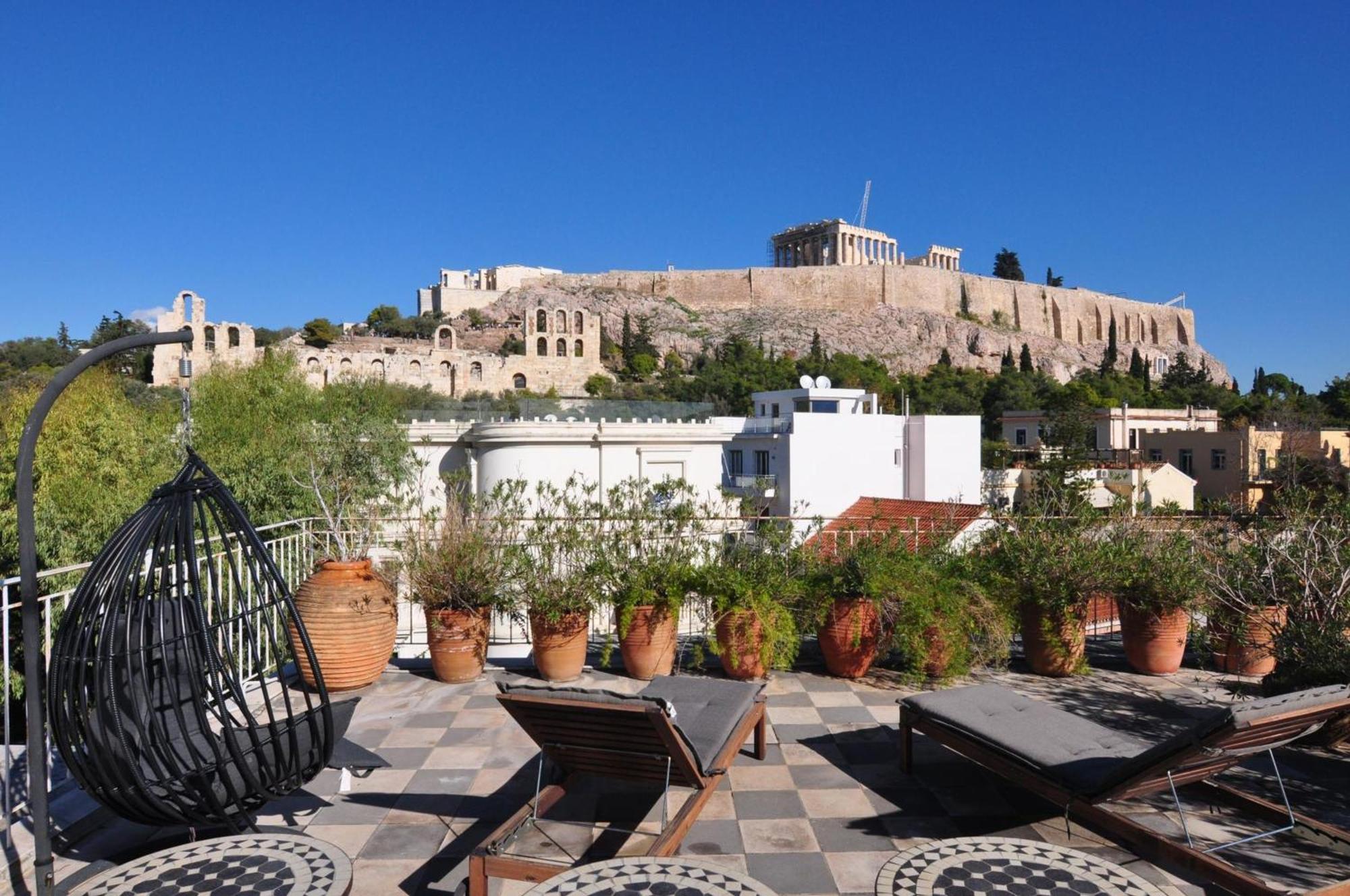 Stunning Acropolis View Apartment Athene Buitenkant foto